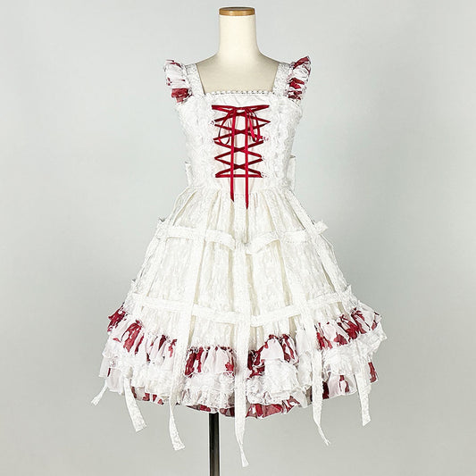 Bloody Rose Bird Cage Dress (2sizes)  / LOLITA