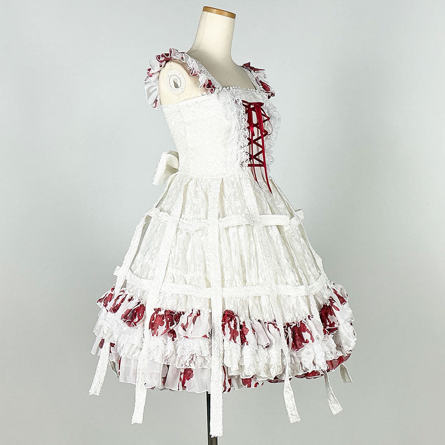 Bloody Rose Bird Cage Dress (2sizes) / LOLITA – h.NAOTO WEBSHOP