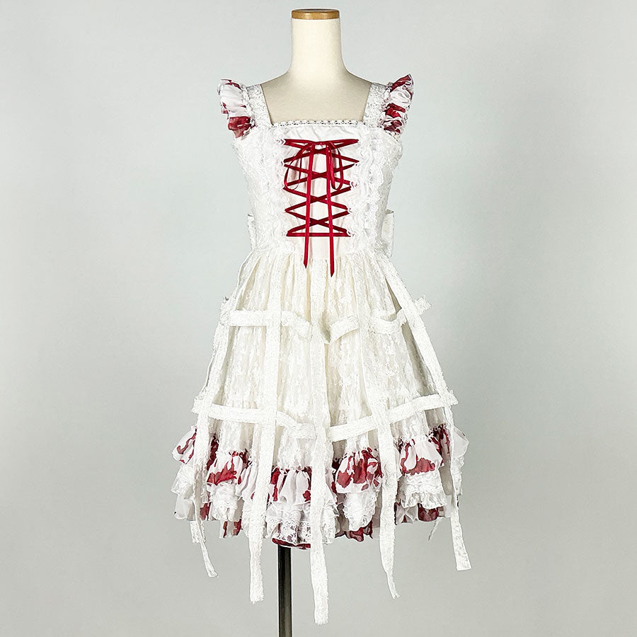 Bloody Rose Bird Cage Dress (2sizes)  / LOLITA