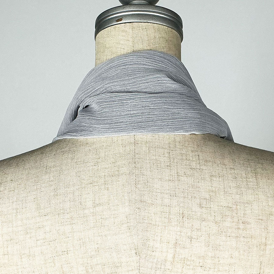 Osamu Dazai／Black & White Two-Tone Stole