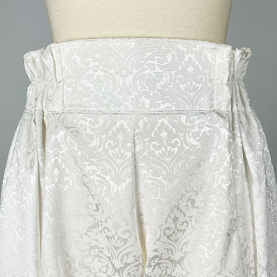 Fyodor D/ White High-Waist Prince Pants