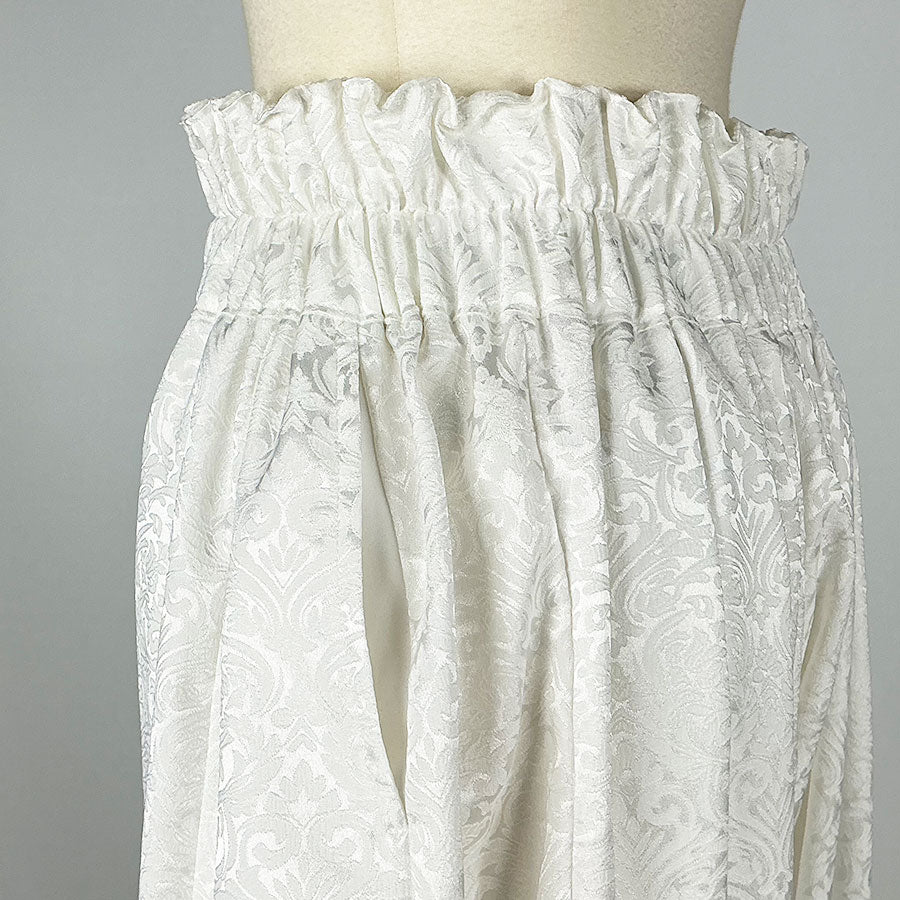 Fyodor D/ White High-Waist Prince Pants