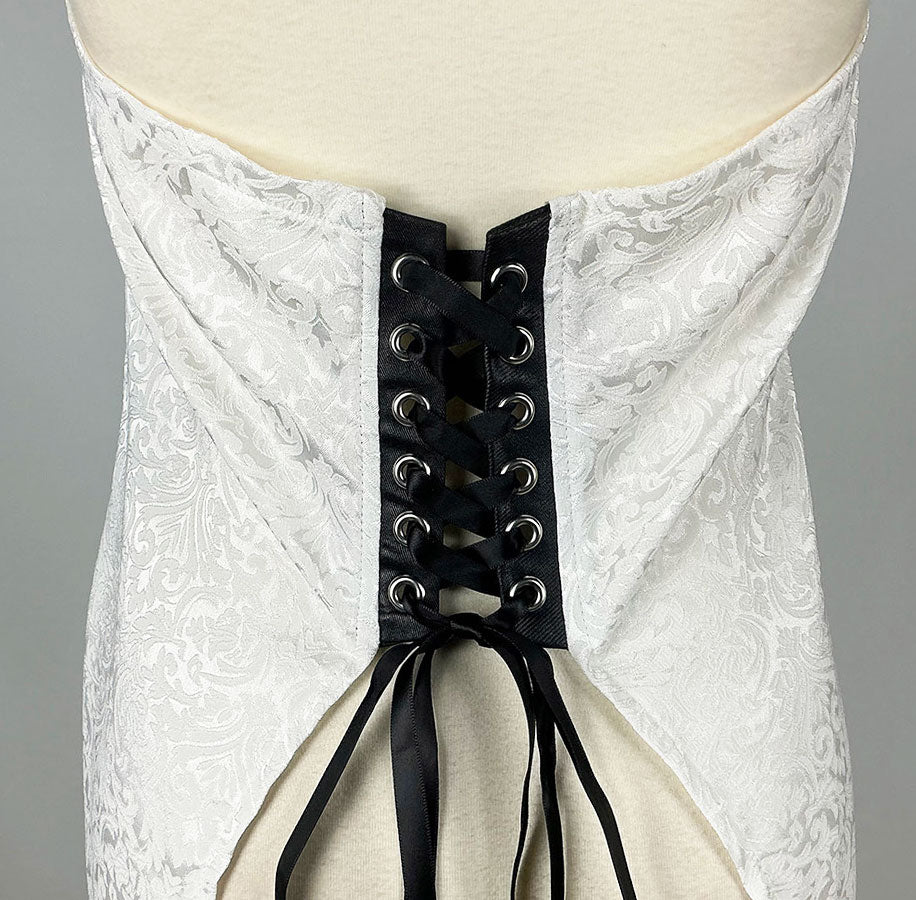 Sigma/Double Collar Short Cummerbund Vest (2 sizes)