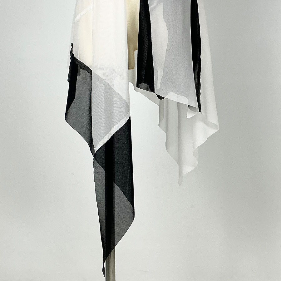 Chuuya Nakahara／Net Mesh Drape Gilet