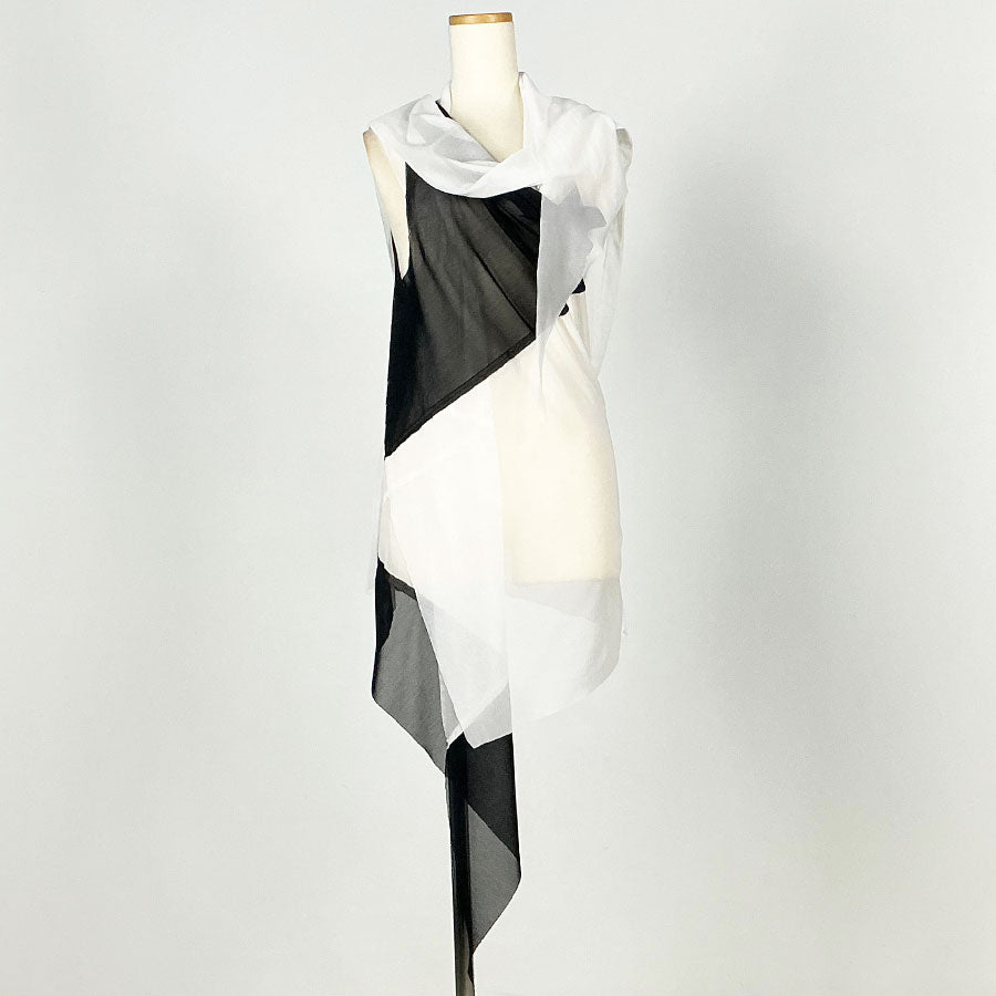 Chuuya Nakahara／Net Mesh Drape Gilet