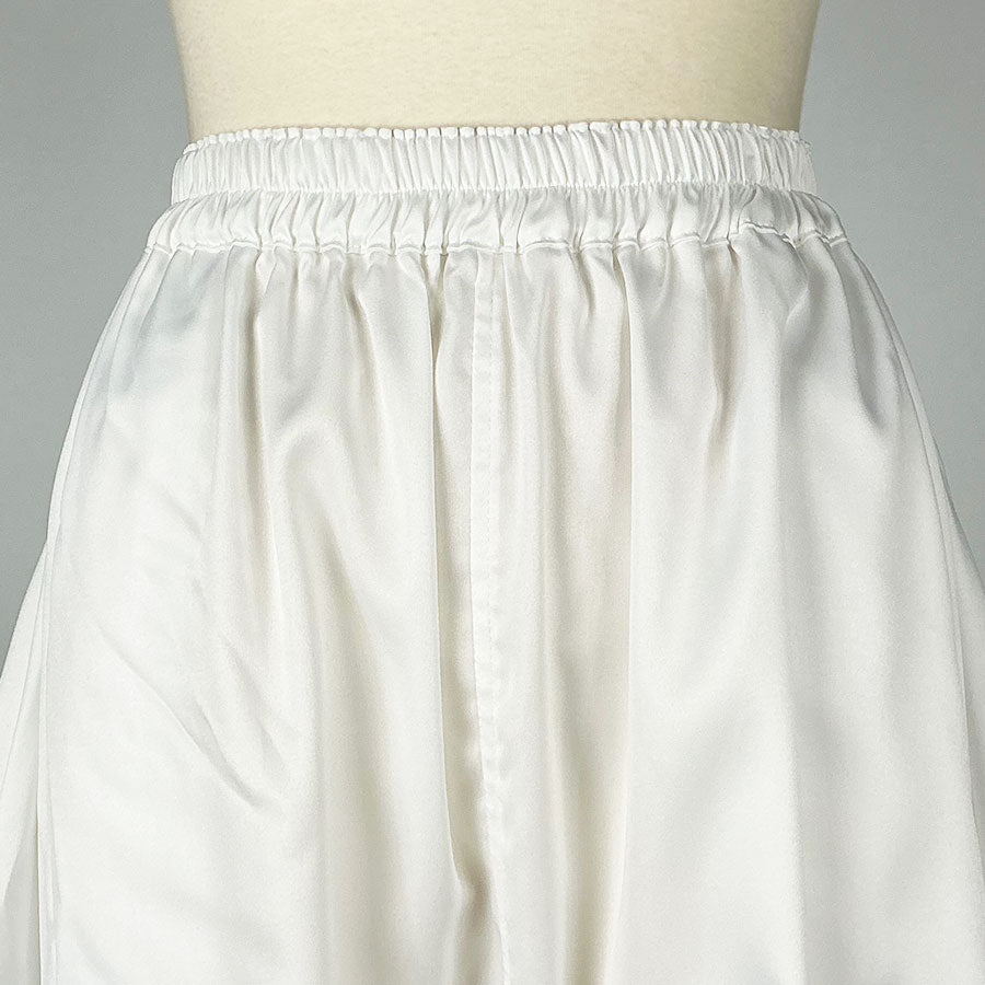 Nikolai G/ White Deconstructed Sarouel Pants