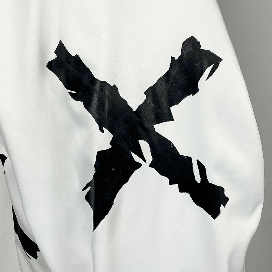 Nikolai G/ White Deconstructed Sarouel Pants