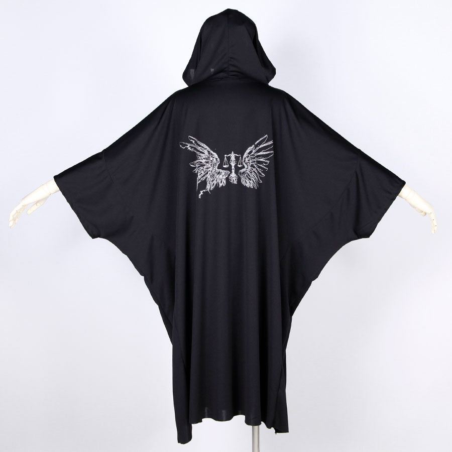 Oversized Angel＆Devil Wing Hoodie