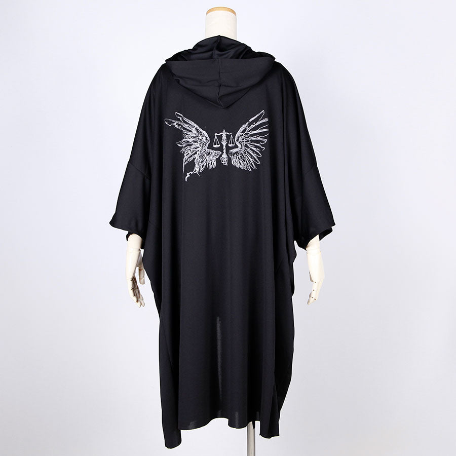Oversized Angel＆Devil Wing Hoodie