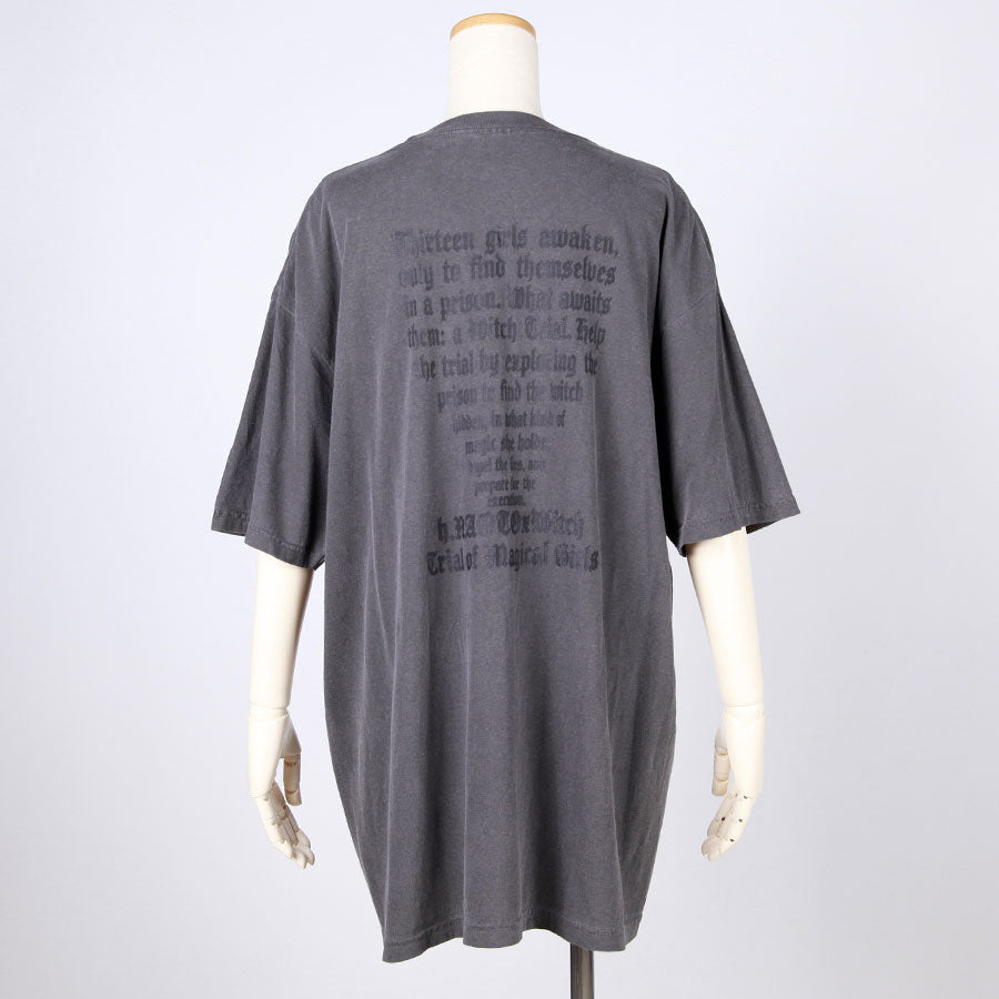 Ribbon Collage Dark Fairy T-Shirt (Detachable Collar) (3サイズ)