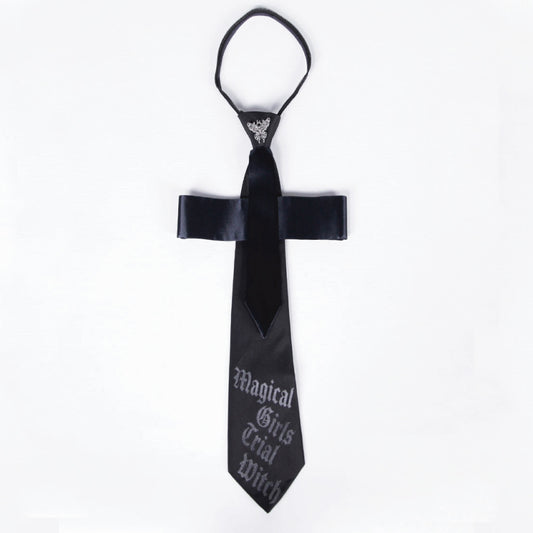 Butterfly Charm Logo Necktie
