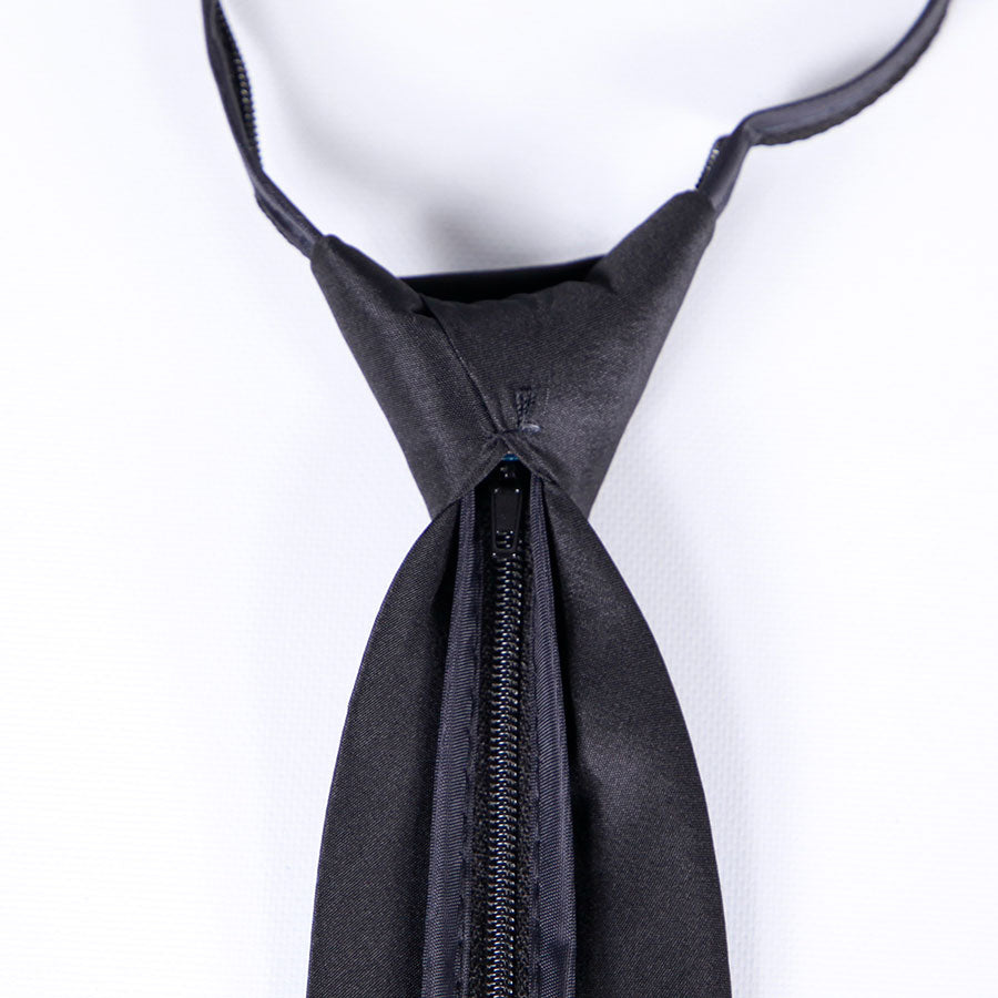 Blue Check Logo Necktie