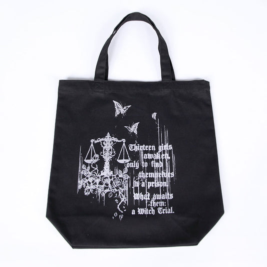 Scales Butterfly Motif Tote Bag
