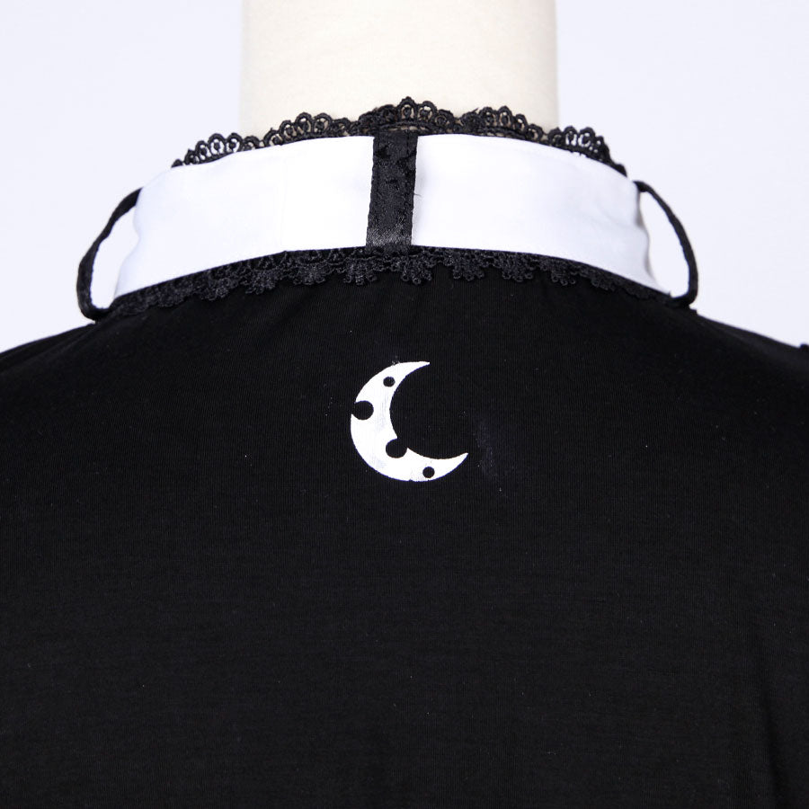 Princess Sleeve Ribbon Tie Top