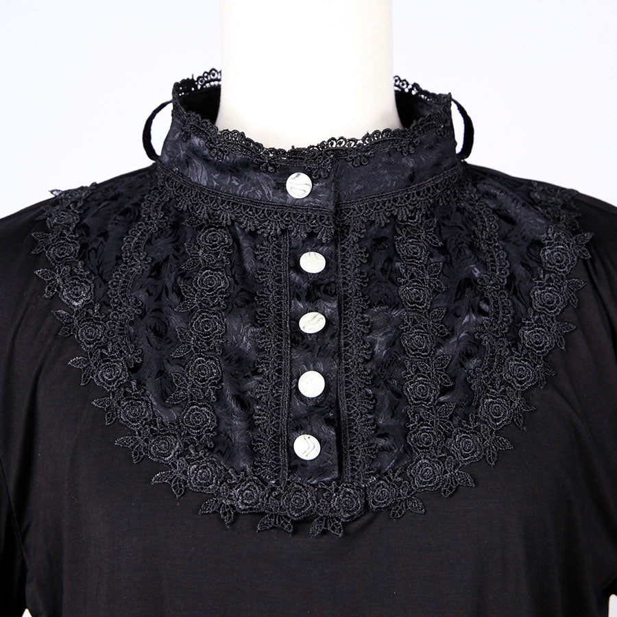Princess Sleeve Ribbon Tie Top