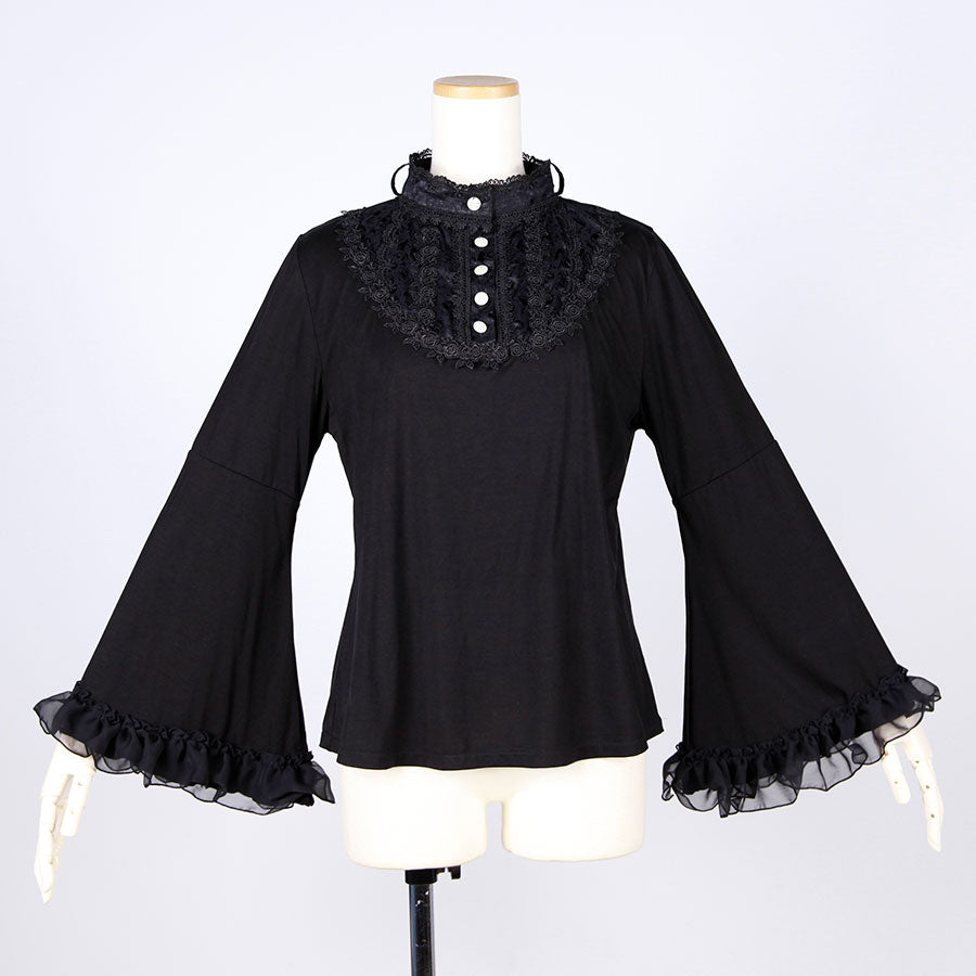 Princess Sleeve Ribbon Tie Top