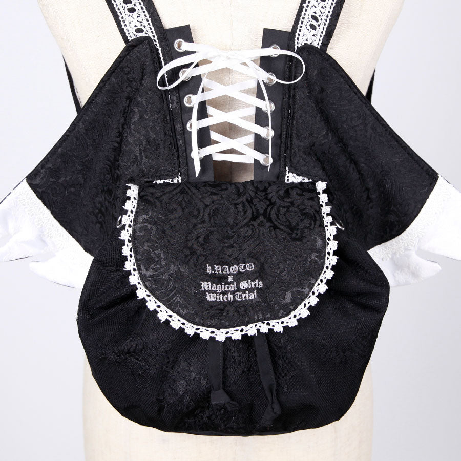 Angel Wings Black White Backpack