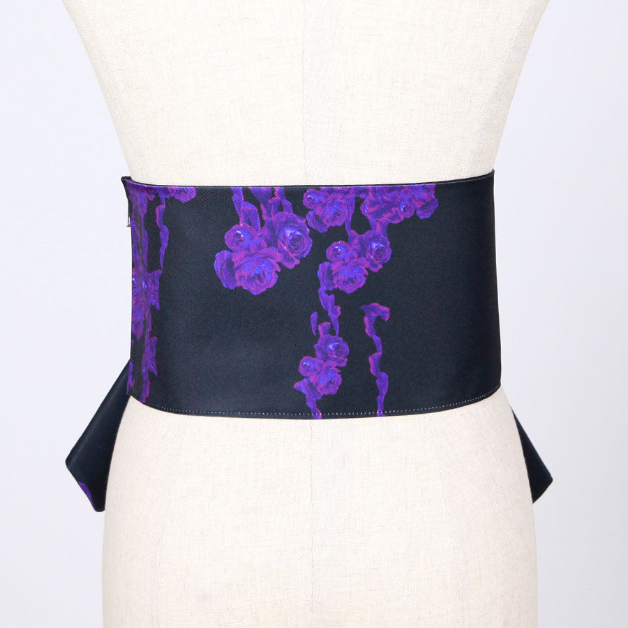 Bloody Rose Kimono Obi Corset / BK-PUR