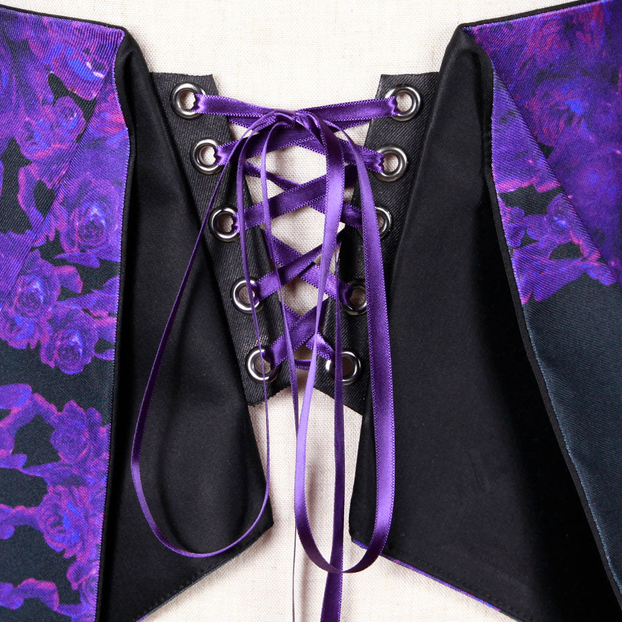 Bloody Rose Kimono Obi Corset / BK-PUR