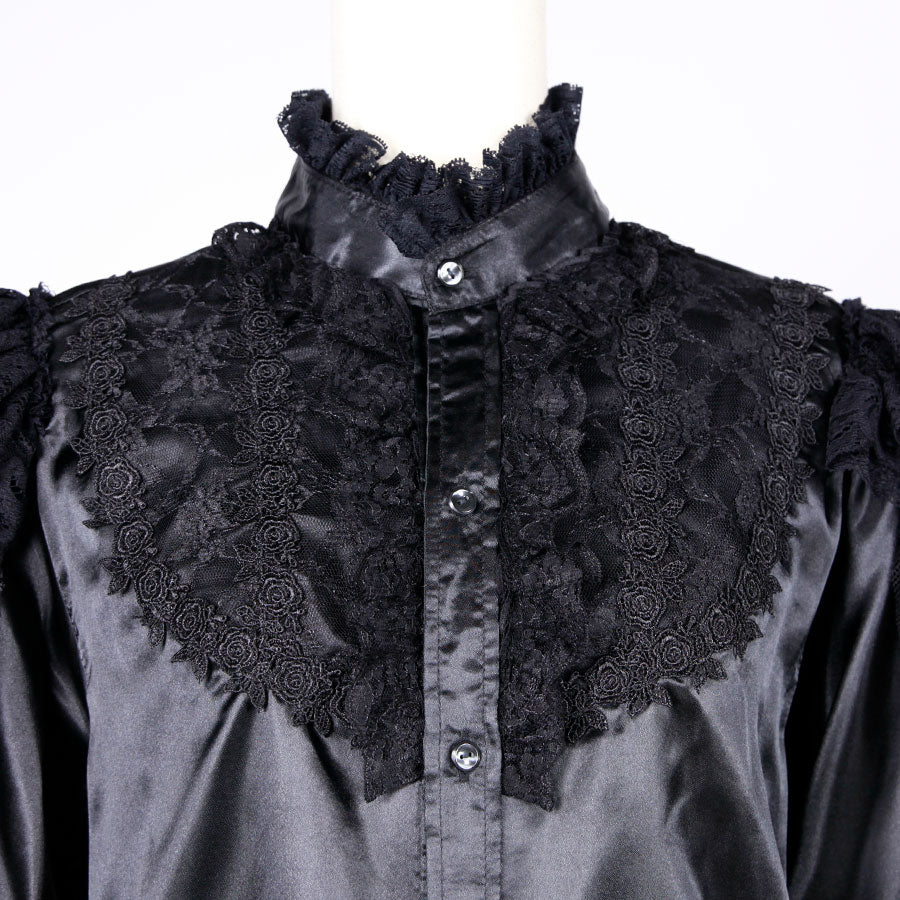 Sigma/ Victorian Frill Stand Collar Blouse (2 sizes)