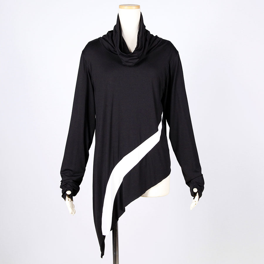 Chuuya Nakahara/High Neck Switching Top (2 sizes)