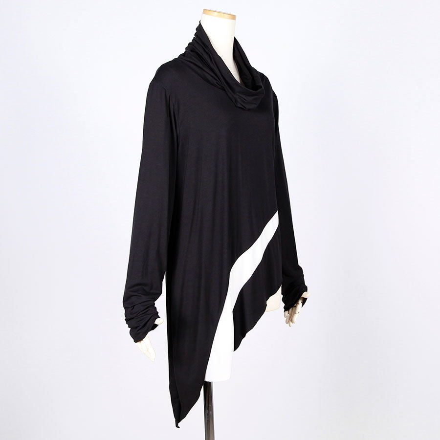 Chuuya Nakahara/High Neck Switching Top (2 sizes)