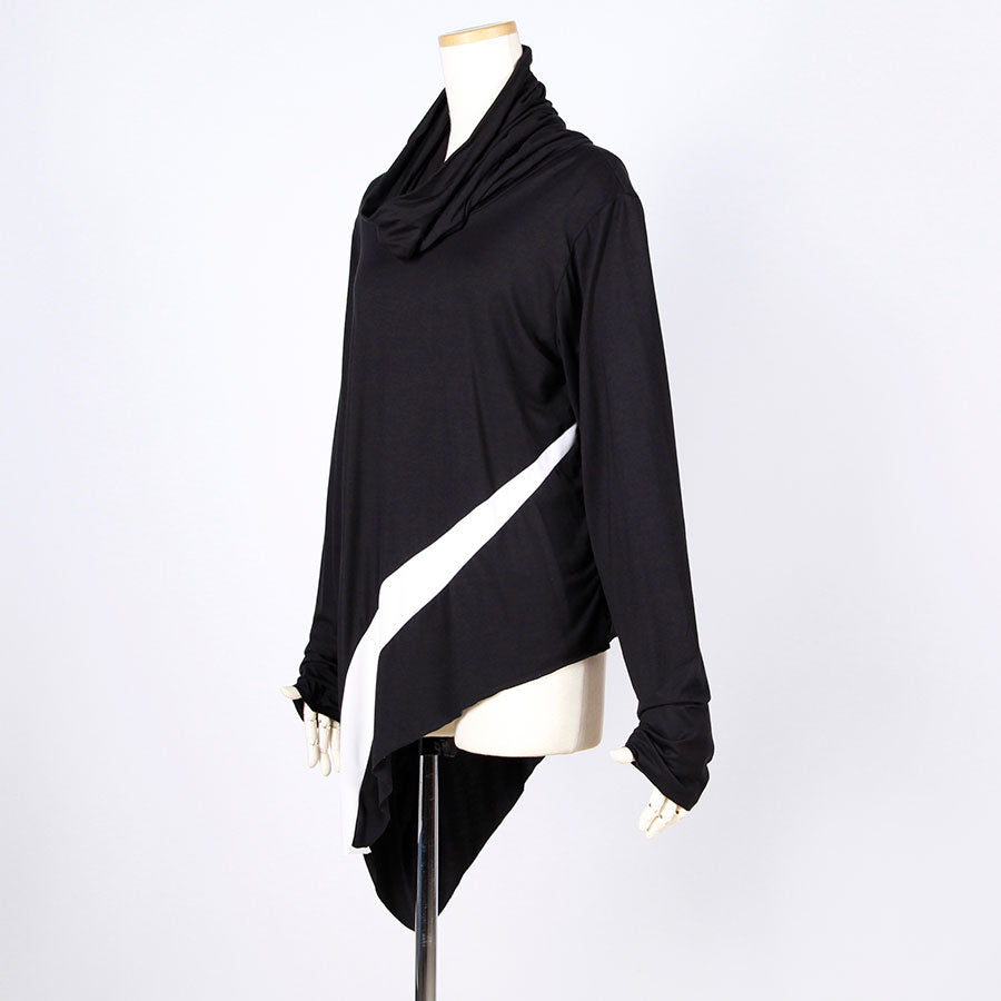 Chuuya Nakahara/High Neck Switching Top (2 sizes)
