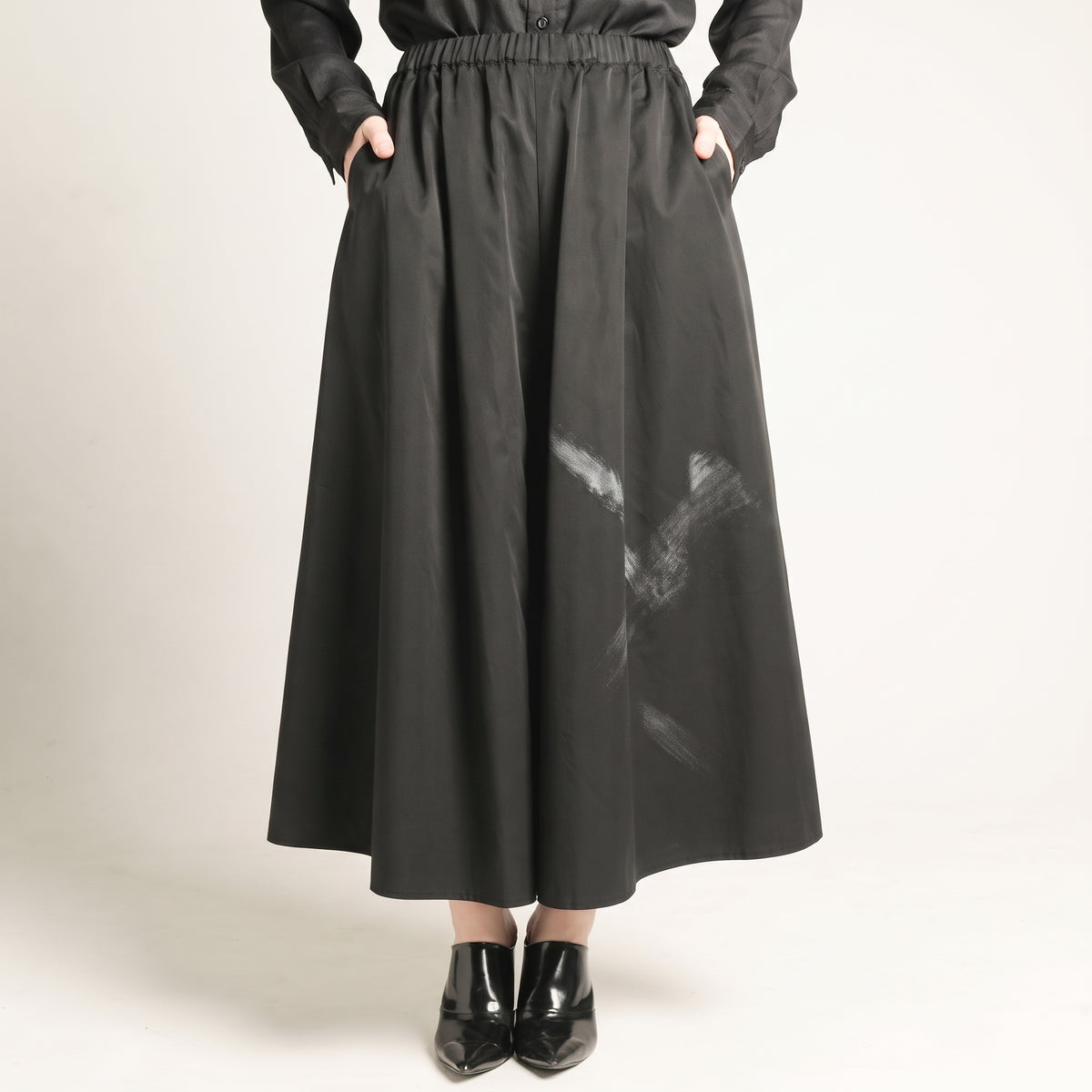 Osamu Dazai／ Victorian Flare Lace Wide Pants