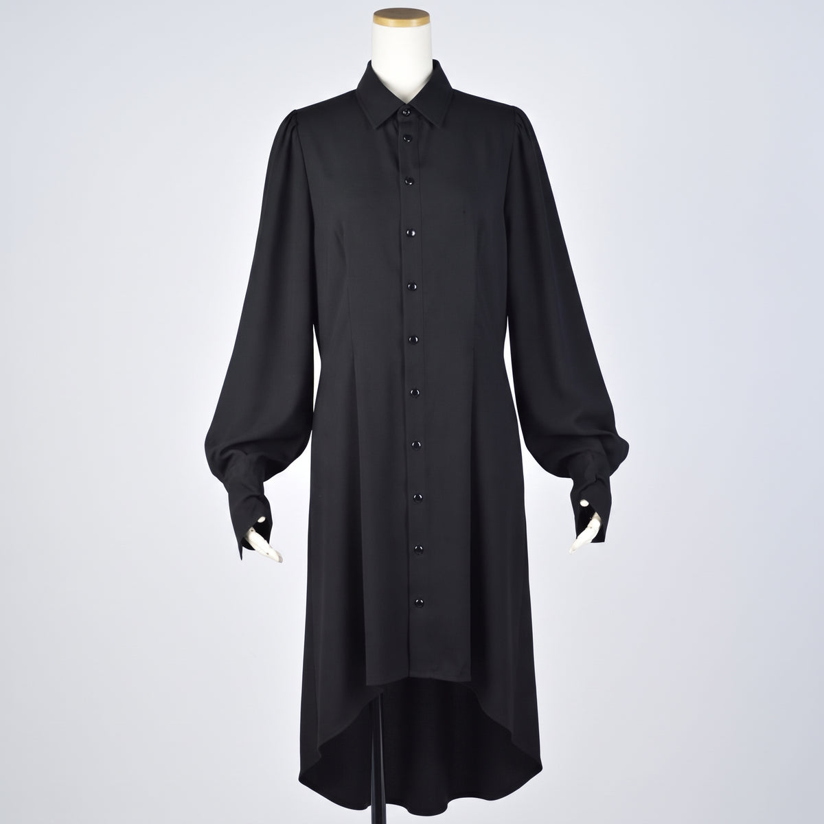 Nikolai G/ Patchwork Lace Satin Shirt (2 sizes)