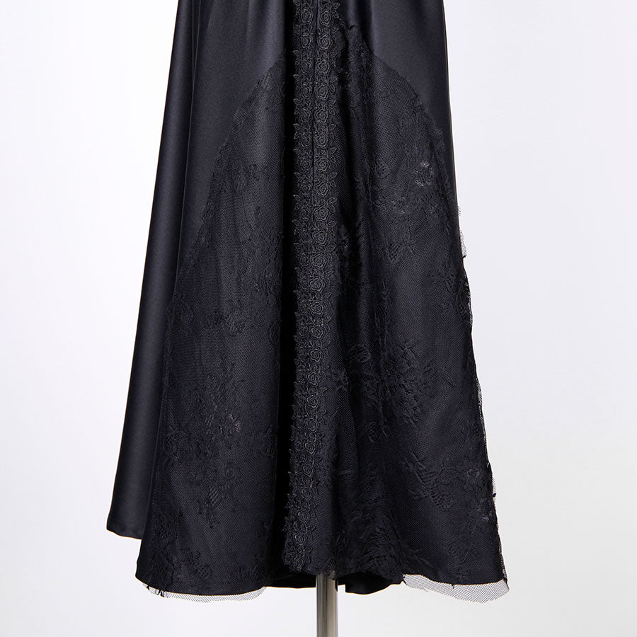 太宰治／ Victorian Flare Lace Wide Pants