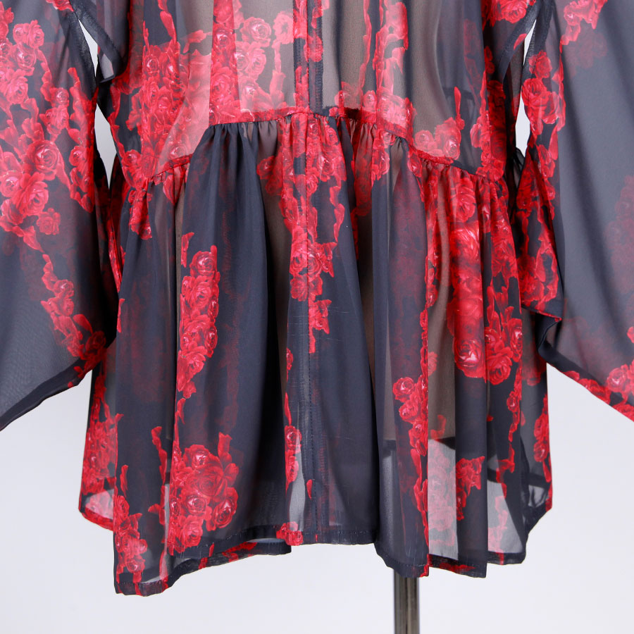 Red Bloody Rose KIMONO