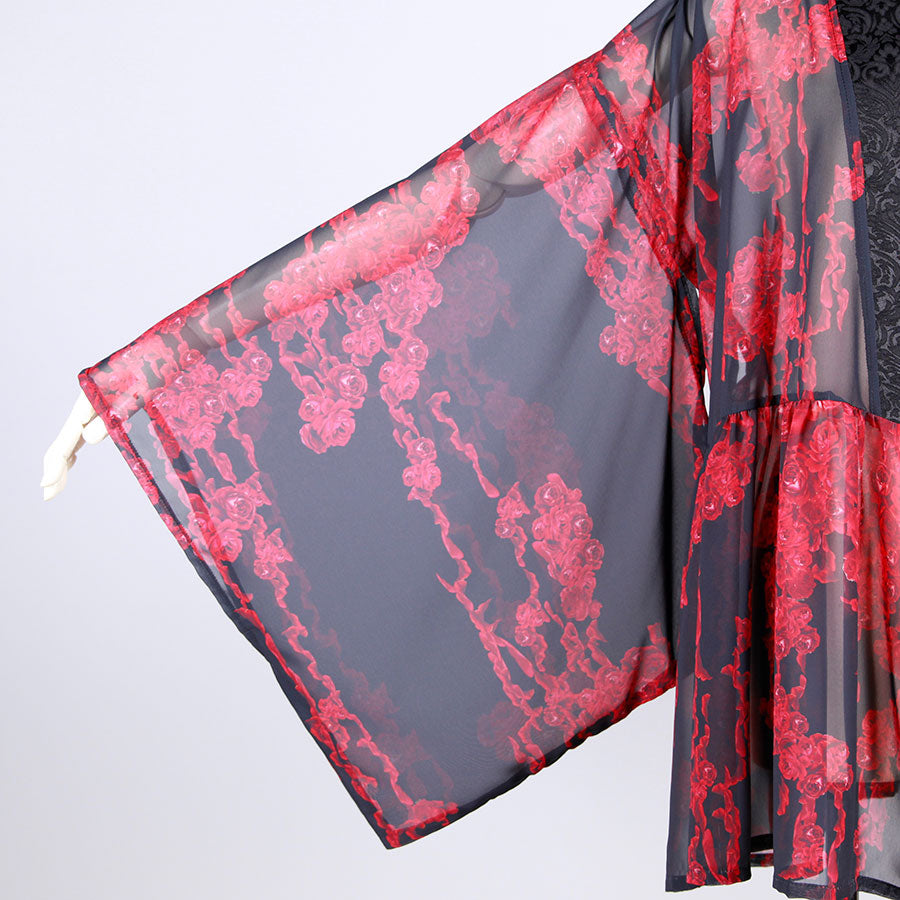 Red Bloody Rose KIMONO