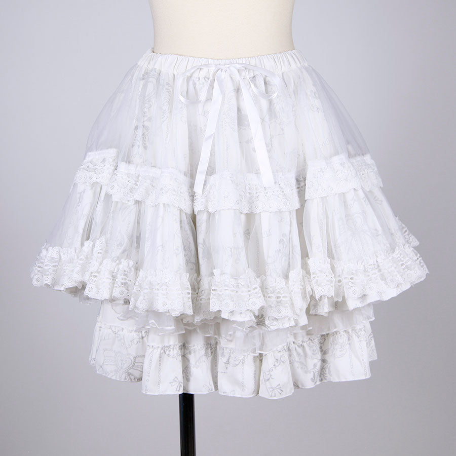 Fluffy Bunny Volume Pannier / WH