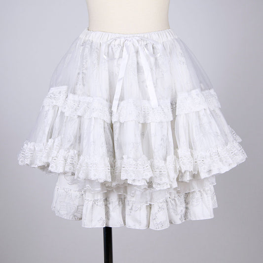 Fluffy Bunny Volume Pannier / WH