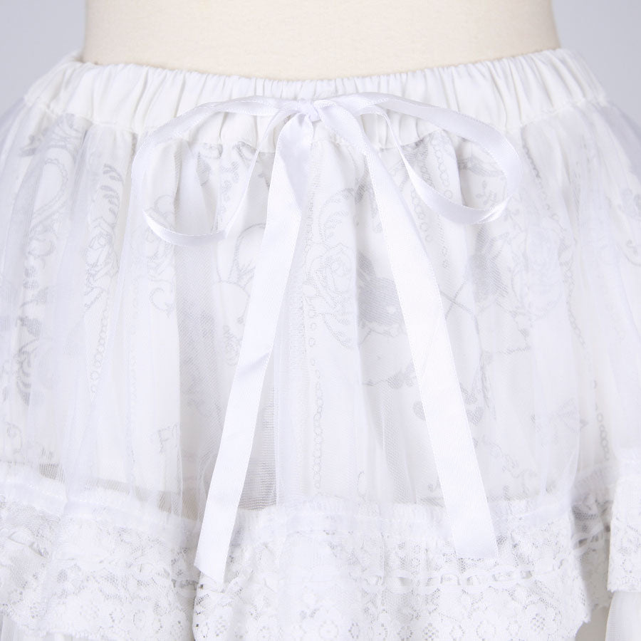 Fluffy Bunny Volume Pannier / WH