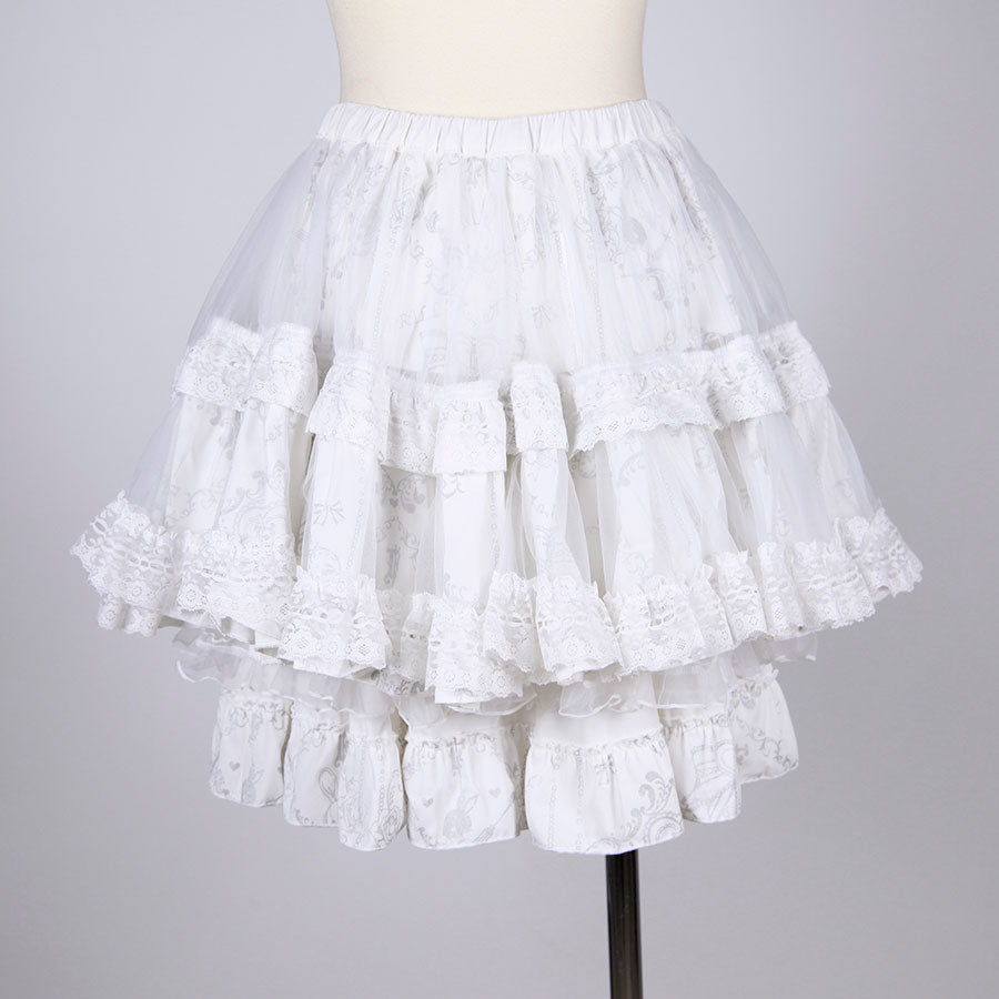 Fluffy Bunny Volume Pannier / WH