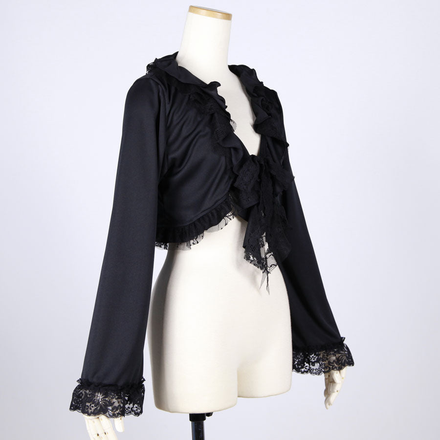 Ruffle Short Bolero (2 sizes) – h.NAOTO WEBSHOP