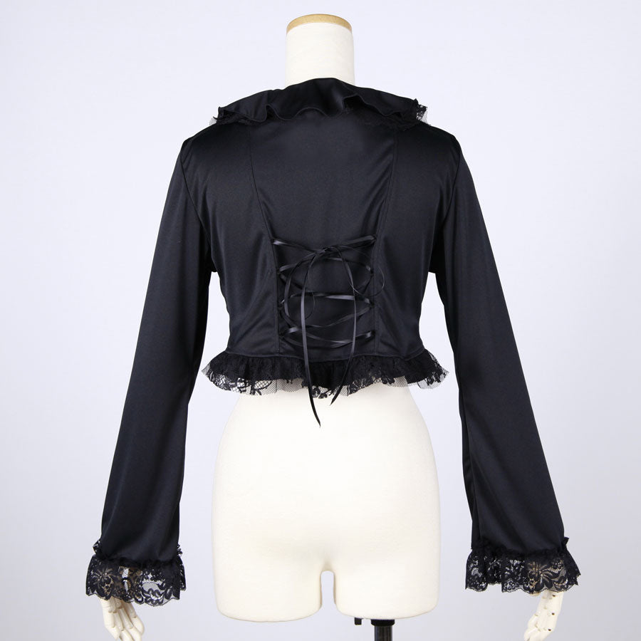 Ruffle Short Bolero (2 sizes) – h.NAOTO WEBSHOP