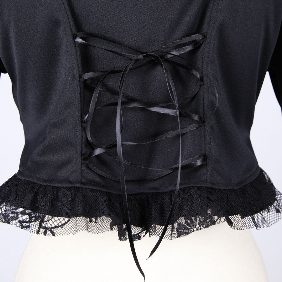 Ruffle Short Bolero (2 sizes) – h.NAOTO WEBSHOP