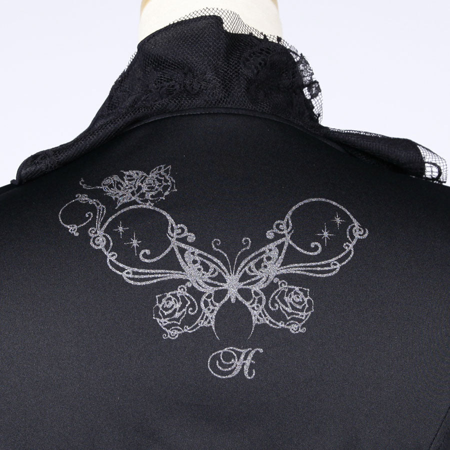 Butterfly Lace-Up Long Cardigan