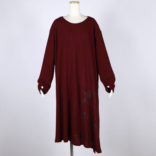 Cross Back Ultra Oversized Knit Dress