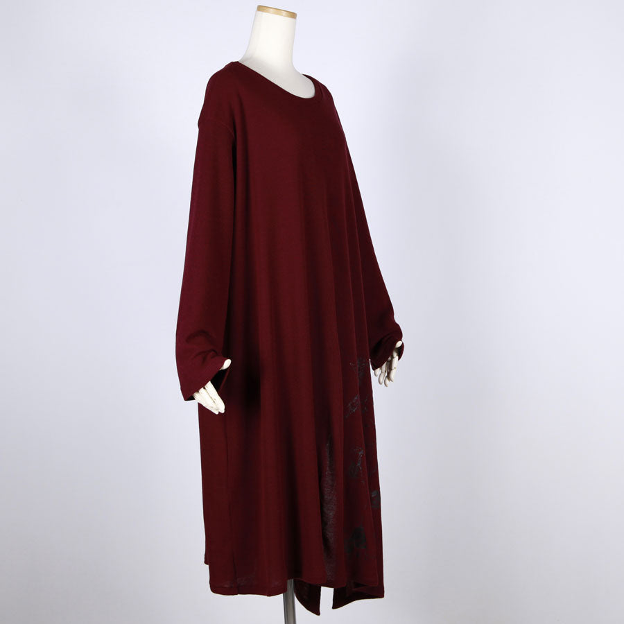 Cross Back Ultra Oversized Knit Dress