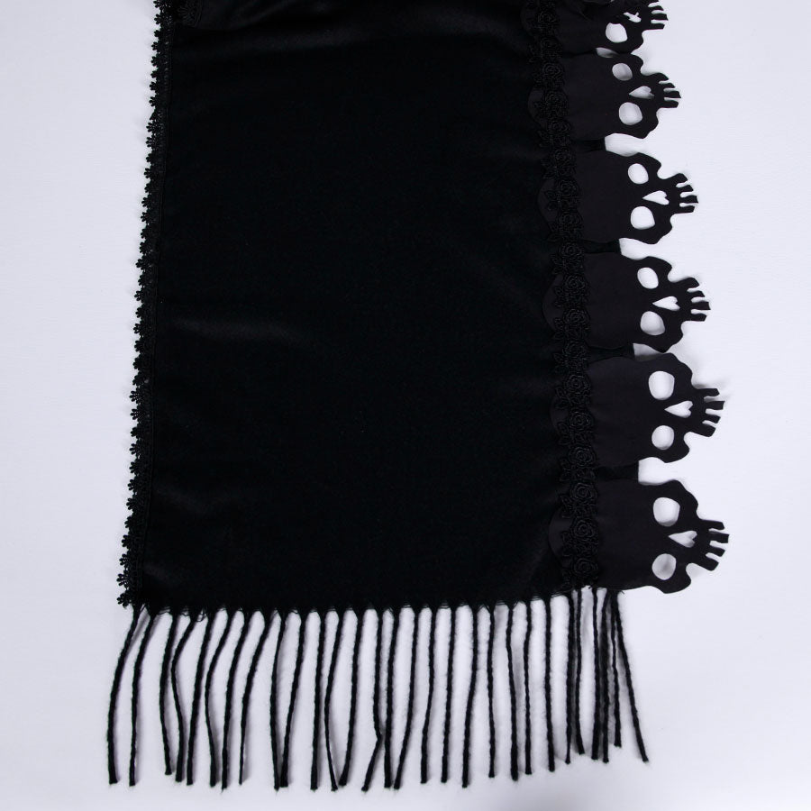 Skull Frill Shawl – h.NAOTO WEBSHOP
