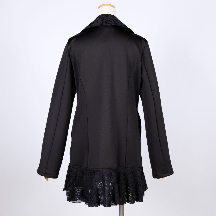 Ruffle Lace Stretch Jacket