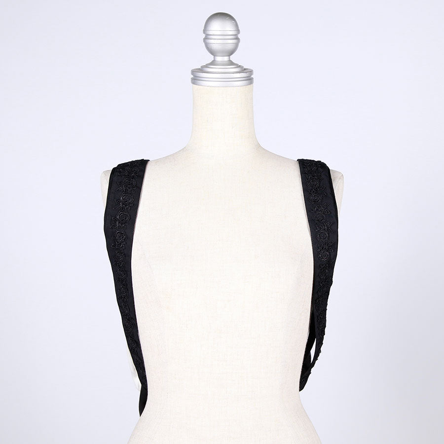 Lovely CAT Frill Backpack / BK-WH