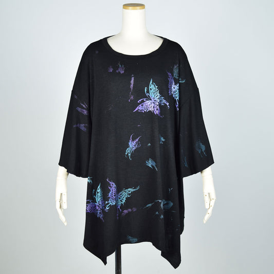 Butterfly Oversized Tunic Tops