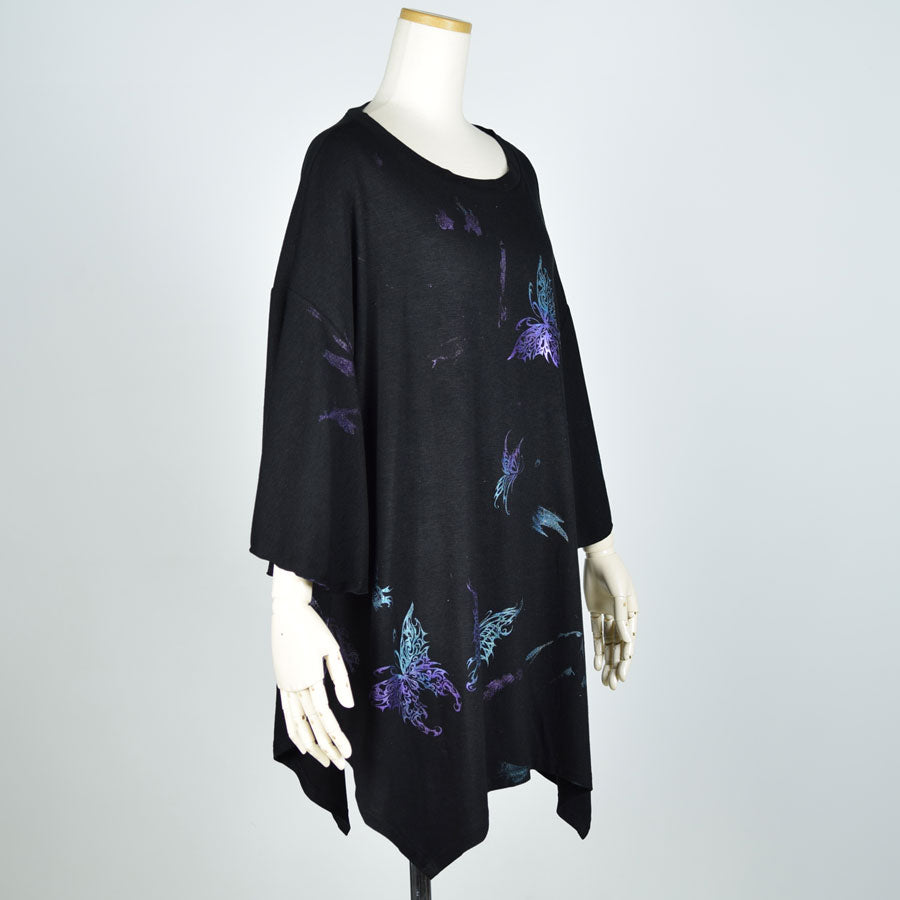 Butterfly Oversized Tunic Tops