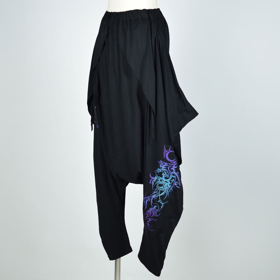 Wolf Tribal Sarrouel Pants