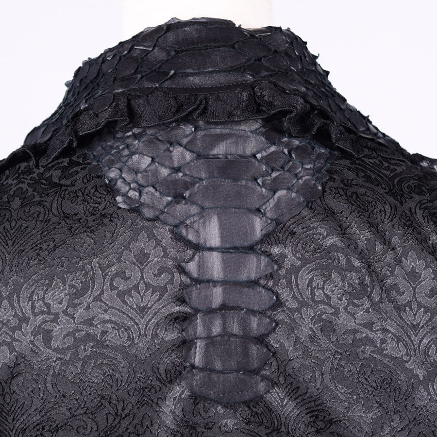 Dragon Leather Vest / BK