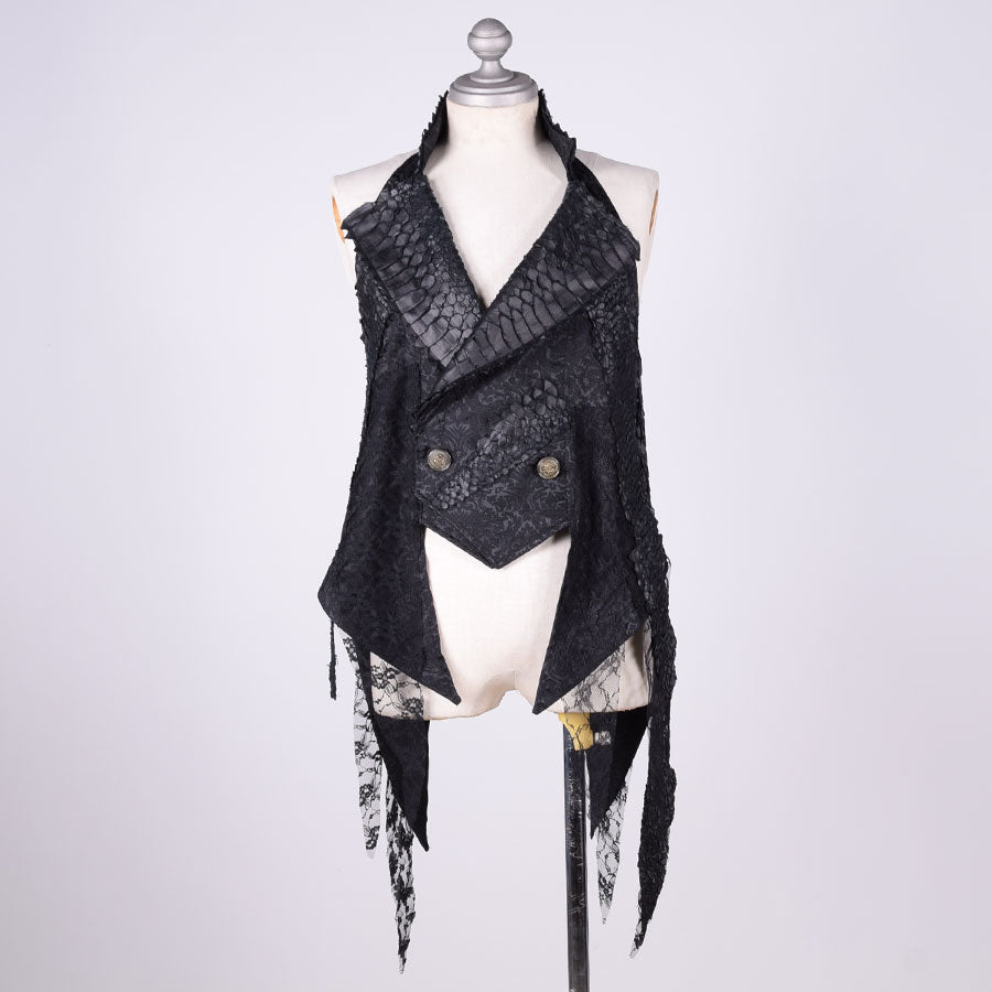 Dragon Leather Vest / L